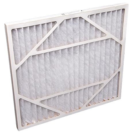 1" Pleated Paper Merv 8 HEPA 700 Filter (12 pack)