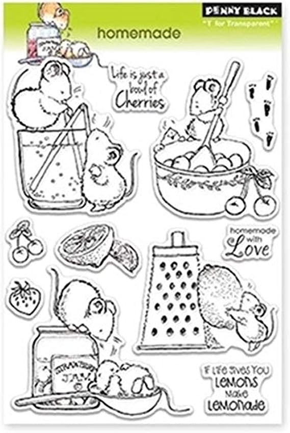 Penny Black Homemade Clear Stamp Set (30-119)