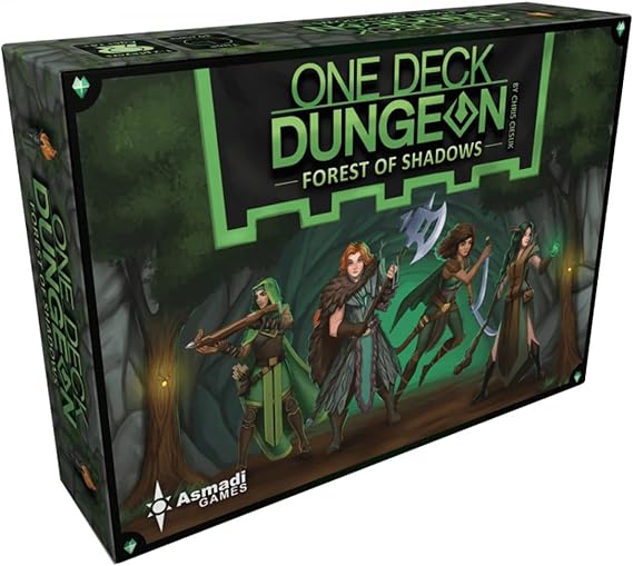 Asmadi Games One Deck Dungeon: Forest of Shadows Board Games , Green