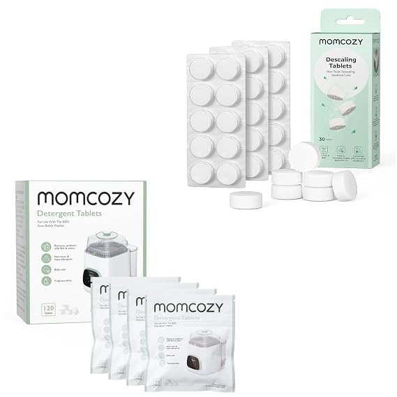 Momcozy Official Washing Block & Momcozy Offical Descaling Tablets