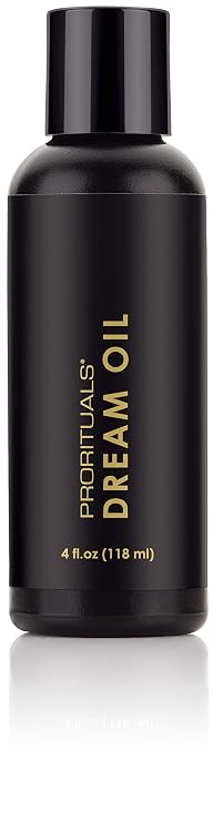 Prorituals Dream Oil - Lightweight, Hydrating Hair Oil, Adds Shine, Strengthens & Repairs Dry Hair, Vanilla Scent, 4 fl oz