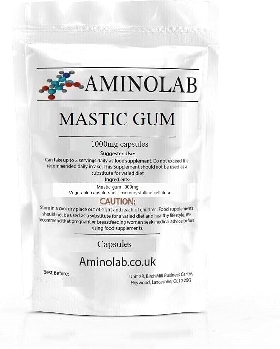 Aminolab - Mastic Gum 500mg 30 Capsules