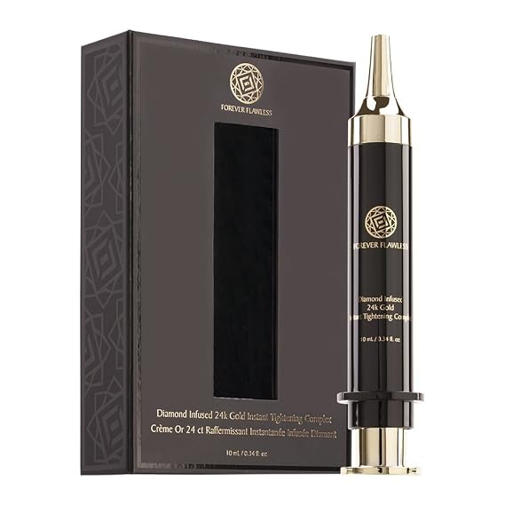 Forever Flawless Diamond Infused 24K Gold Instant Facelift Cream. Minimizes Wrinkles. Firms and Tightens Skin. Non-Invasive Luxury Skincare. Experience SPA Results for a Flawless Look. | Minimizes Wrinkles, Firms and Tightens Skin, Non-Invasive Luxury Skincare, Experience SPA Results