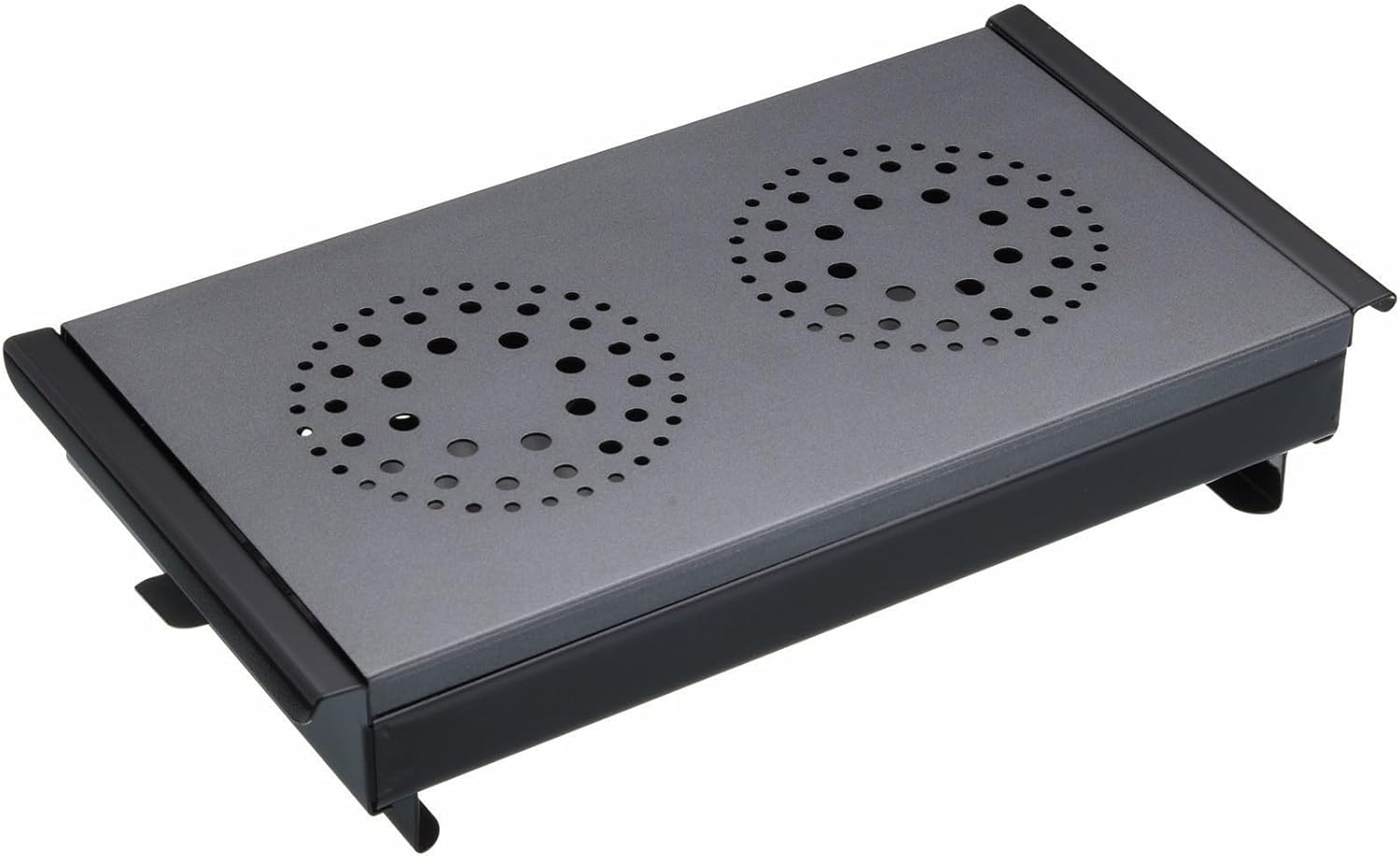 MasterClass Professional Food Warmer and Plate Warmer with 2 Tealights, BlackGrey