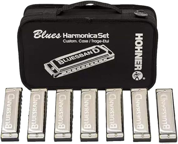 Hohner Bluesband Harmonica 7-Piece Set