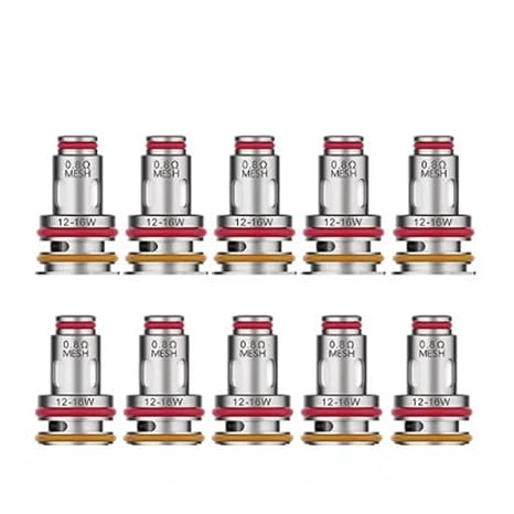 5 PCS Compatible with GTX Coil core 0.15 0.6 0.8ohm mehs Coil Replacement core Series(0.2 0.3 0.4 1.2ohm)(1.2ohm)