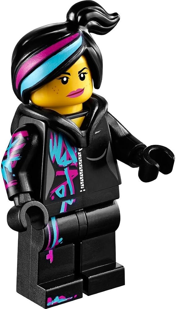 Lego The Movie Minifigure: Wyldstyle with Hoodie Down