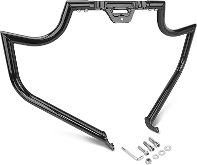 Crash Bar Engine Guard Front Highway Bars for Softail Standard Slim Sport Glide Street Bob Fat Boy Fat Bob Low Rider Heritage Classic Deluxe 2018-2025Except FXDRS