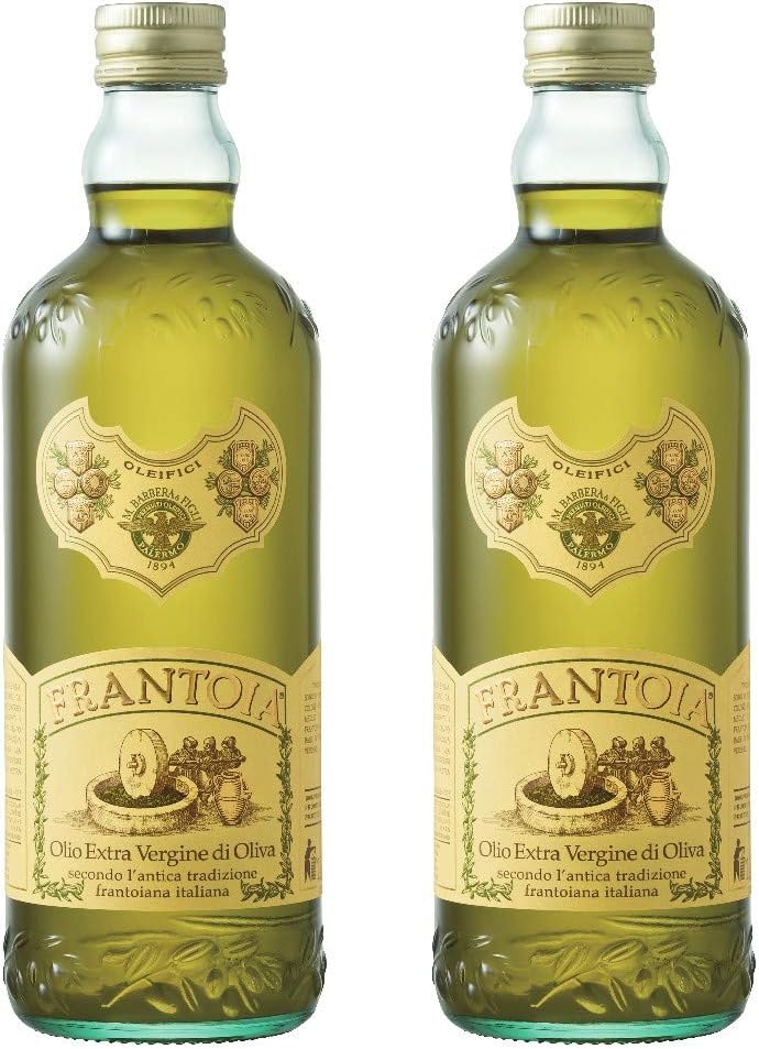 Set of 2 Fletoia Extra Virgin Olive Oil 33.8 fl oz 1,000 ml Bulk Purchase