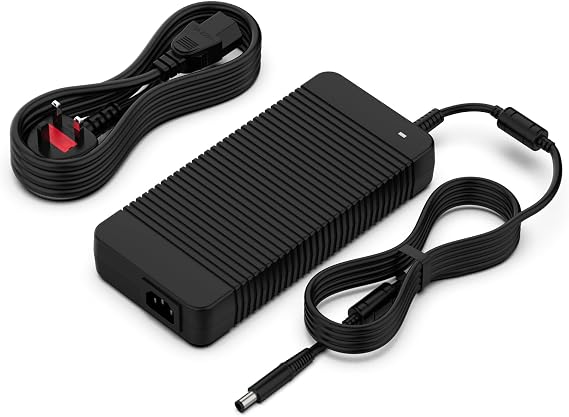 330W Charger Compatible with Dell Alienware, Precision Laptops | Compatible with Dell G16 7630, G15 5530, DA330PM190, with 1.2m C13 Power Cable, 19.5V 16.9A AC Adapter