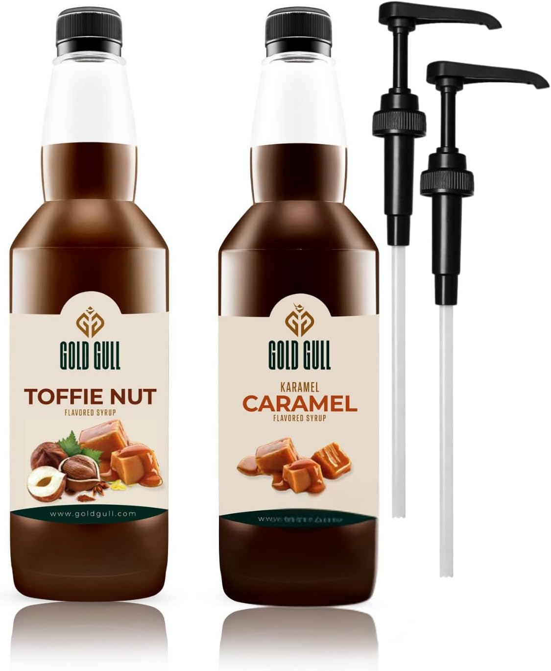 Toffee-Nut & Karamel Aromalı Kahve & Meyve Şurubu 2 x 700 ml.