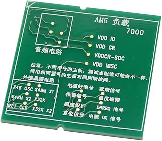 CPU Socket Tester for AM5 CPU Socket Testing Board Diagnostic Tool for Desktop with LED Display and High Stability