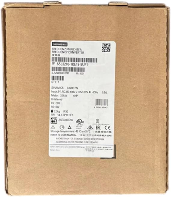 Expedited 6SL3210-1KE17-5UF1 New in Box 6SL32101KE175UF1 Sealed in Box