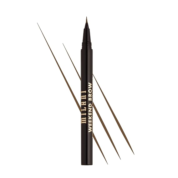 Milani Weekend Brow Eyebrow Tint - Microblade - Vegan - 120 Soft Brown | Eyebrow Tint With An Ultra-Fine Brush Tip For Feather-Like Strokes And Natural Looking Brows. Made In Korea.