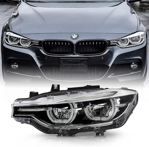 ACANII - For [Full LED Model] 2016-2018 BMW 320i 328d 330i 340i Sedan w/Adaptive Headlight Headlamp Left Driver Side