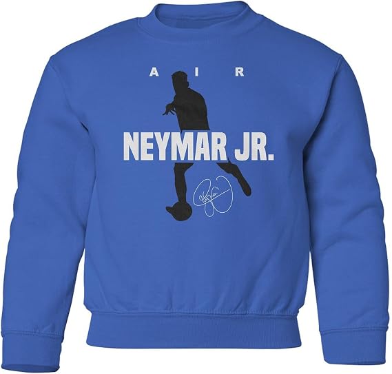 Cup & Branch Air Neymar Jr. - Saudi Soccer Star Tribute Youth Crewneck Sweatshirt