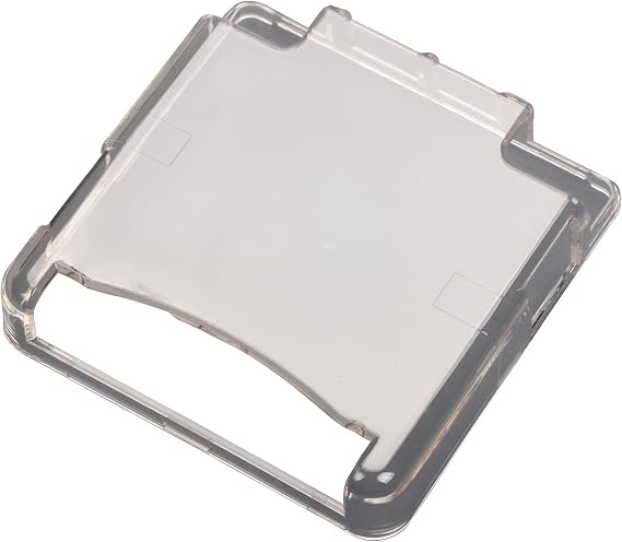 Timorn Hard Clear Plastic Case for GBA SP Gameboy Advance SP, Anti-Scratch | Crystal Transparent PC Shell, 2-Piece Snap-On Set, Dust & Scratch Resistant, Full Port/Button Access, Lightweight Slim Design