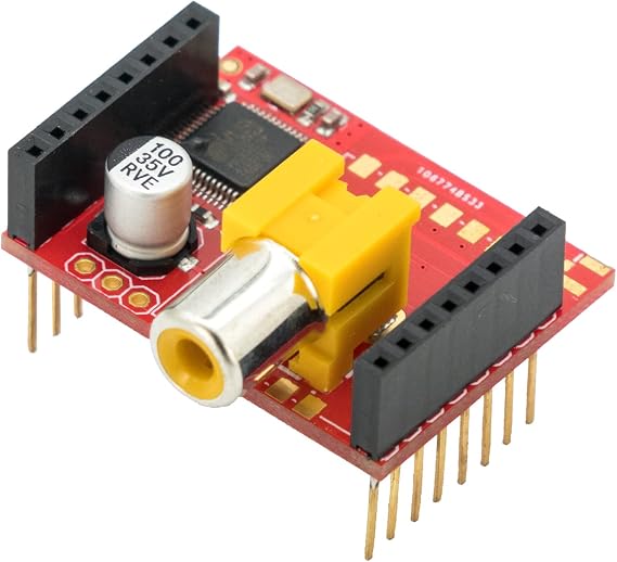 OpenMV TV Shield, SingTown, NTSC Video Transmit AV Monitor, Apply to Cam H7 Plus, Cam H7, Cam M7, Cam H7 R2