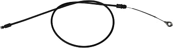 Replacement Cable 4.75" Exposed Wire, 6mm Barrel Handle Connector, 35.5" Overall Length with O-Tip and Assist Spring