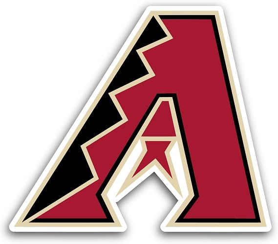 2 (Pieces) 3" and 5" Ariz0na Diamondbacks Sticker, Waterproof Vinyl Decals for Many Purpose Like Cars, Trucks, Laptops, Phones, Windows and More