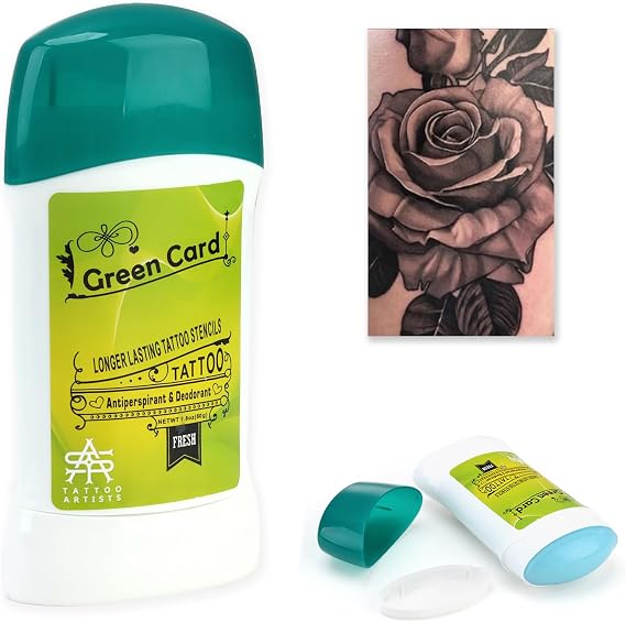 Tattoo Stencil Gel, Stencil Transfer Paste, Clear Professional Long Lasting and Detailed Transfers, Safe for Sensitive Skin, Smear Resistant, Ideal for Tattoo Artists and Beginners, White