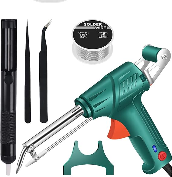 Fast-Heating Handheld Laser Welding Machine, Laser Welder - 3 In 1 Rust Removal/Cutting/Welding, Internally Heated Industrial Laser Welding Tools, For Metal(Green)