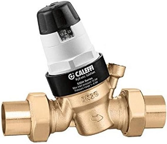 Caleffi 535940HA 535H Series Pressure Reducing Valve Asse 1003, 1/2" Sweat