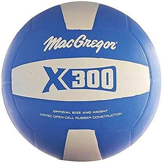 MacGregor Rubber Volleyball, Royal/White