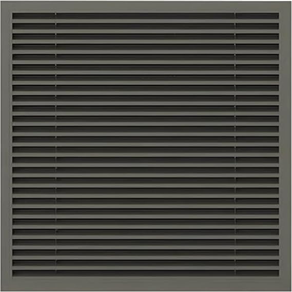 Radiator Covers for Home, Grille Radiator Shelf, Embedded, 45 Tilted Louver Design, for Office, Living Room, Bedroom, Hallway(Gray,60x60cm/24x24in)