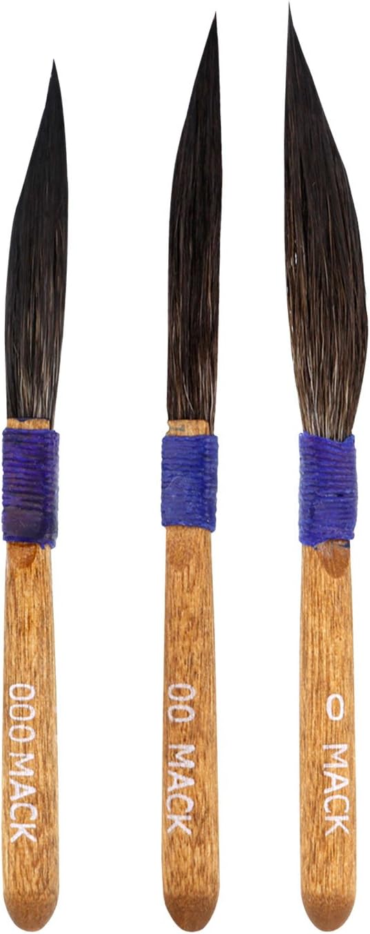 MACK Sword PINSTRIPE/PINSTRIPING BRUSH Set 10-0,00,000