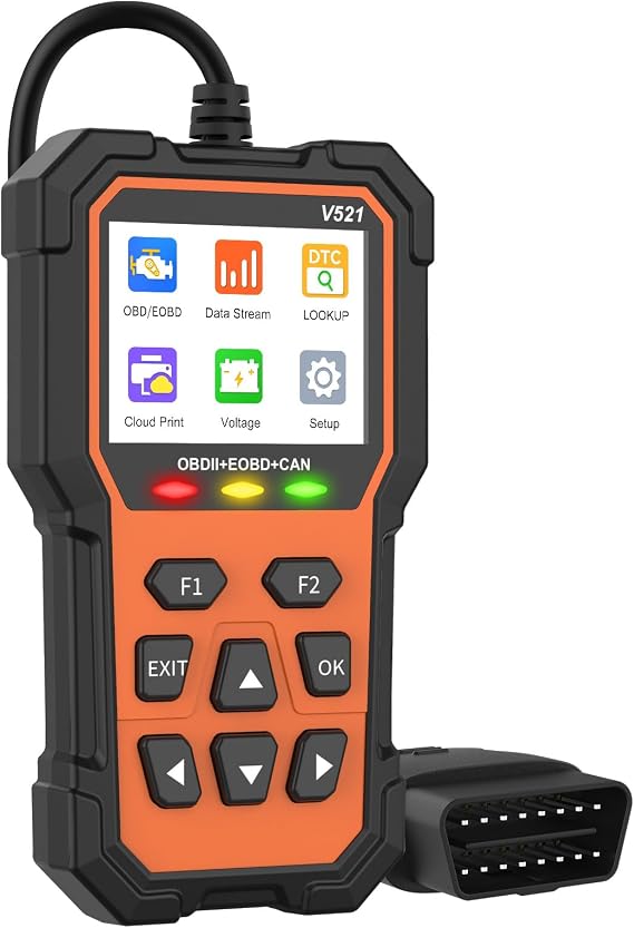 MMOBIEL OBD2 Scanner [Pro Edition] Full System Car & Truck Code Reader with Check Engine Reset, Live Data, Mode 6 & 8, EVAP & Oxygen Sensor Test, Cloud Print Universal OBDII/EOBD Scan Tool