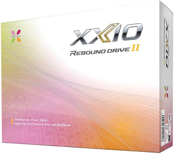 XXIO Rebound Drive II Golf Balls 1 Dozen Assorted