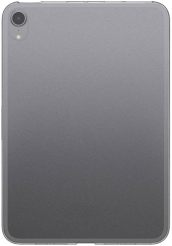 Zore Apple ile uyumlu iPad Mini 2021 (6 Nesil) Kılıf Tablet Süper Silikon Kapak Renksiz
