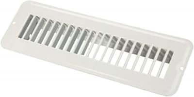 JR Products 0228925 Undampered Floor Register