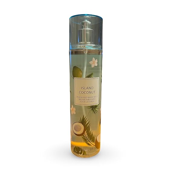 ISLAND COCONUT Fragrance Body Mist, 8 Fl Oz