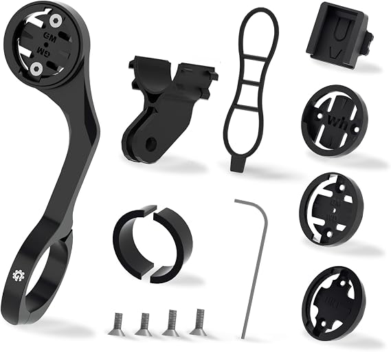 Dışarıya Monte Bisiklet Uzatılmış Montaj - Garmin Wahoo Cateye Bryton Bilgisayarlar için Bisiklet Bilgisayar Montajı, Hızlı Çıkarma Spor