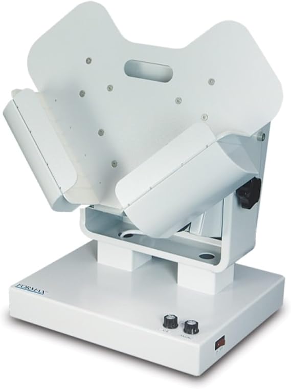 Formax FD 402TA1 Tabletop Air Jogger, Up to 2500 Vibrations per Minute, Variable Air Pressure Control, Tilting Jog Bin, Jogs up to 940 Sheets, 3 Operating Modes