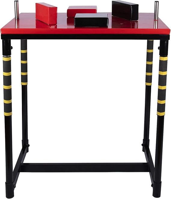 Standard Arm Wrestling Table, Professional Game Arm Wrestling Machine, Arm Wrestling Battle Table, Wrist Competition Training for Family or Office, Gym Club A