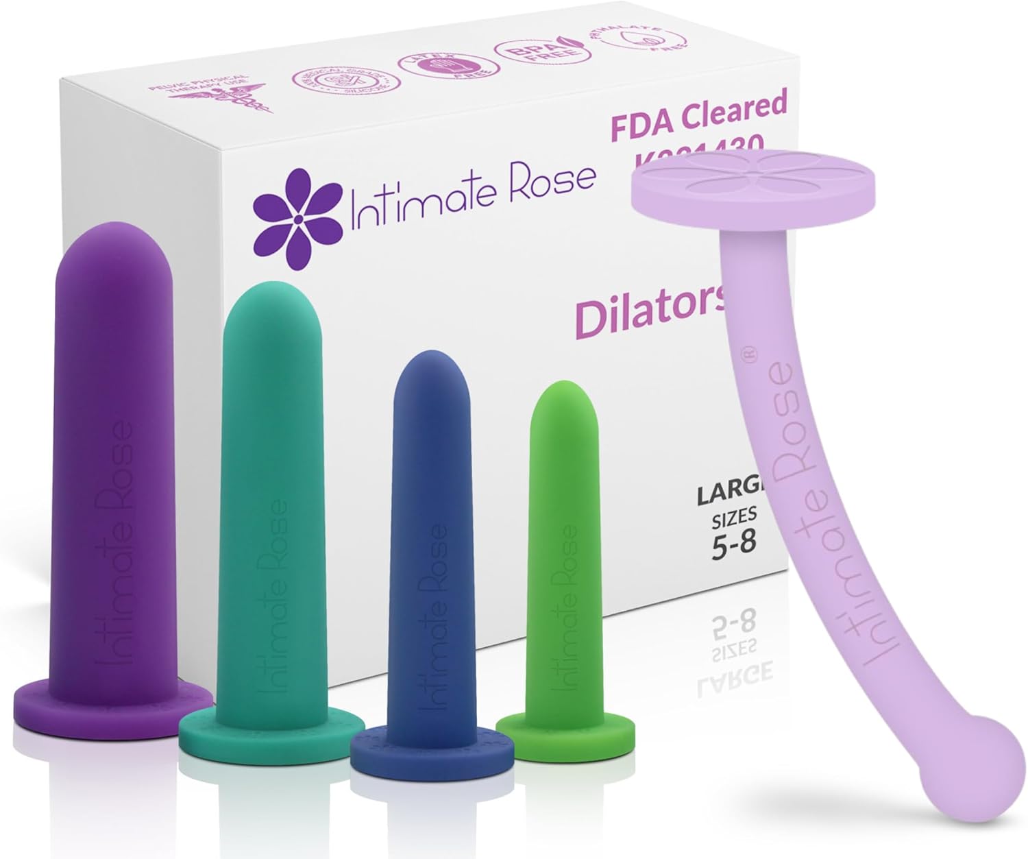 Save 10% on Dilator Handle & Silicone Dilators for Women & Men, Sizes 5-8