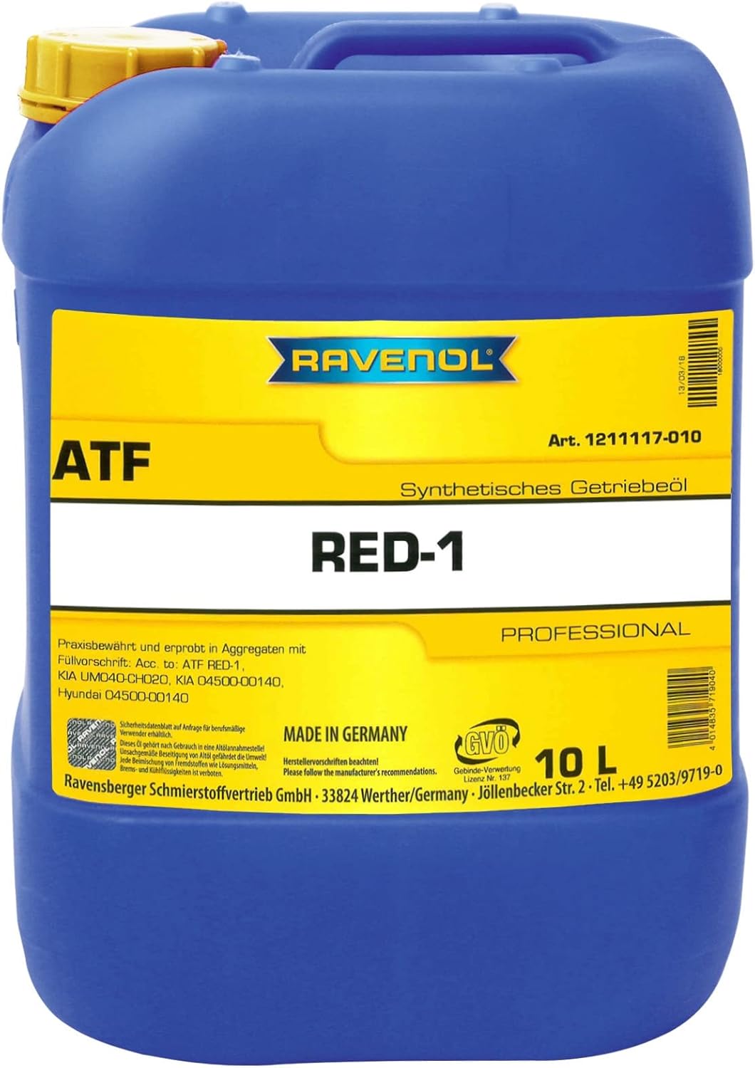 Ravenol Atf Red-1