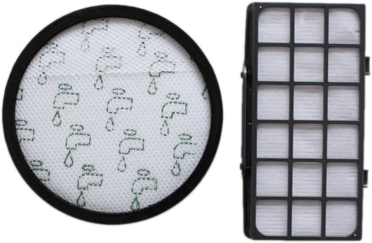 Filter Kit HEPA Tw7647Ea RO7623 RO7634 Ro7691Ea Vacuum Cleaner Parts Kit Compact Accessories Compatible with Rowenta Compatible with Tefal Compatible with X-Trem Vacuum Cleaner Filter