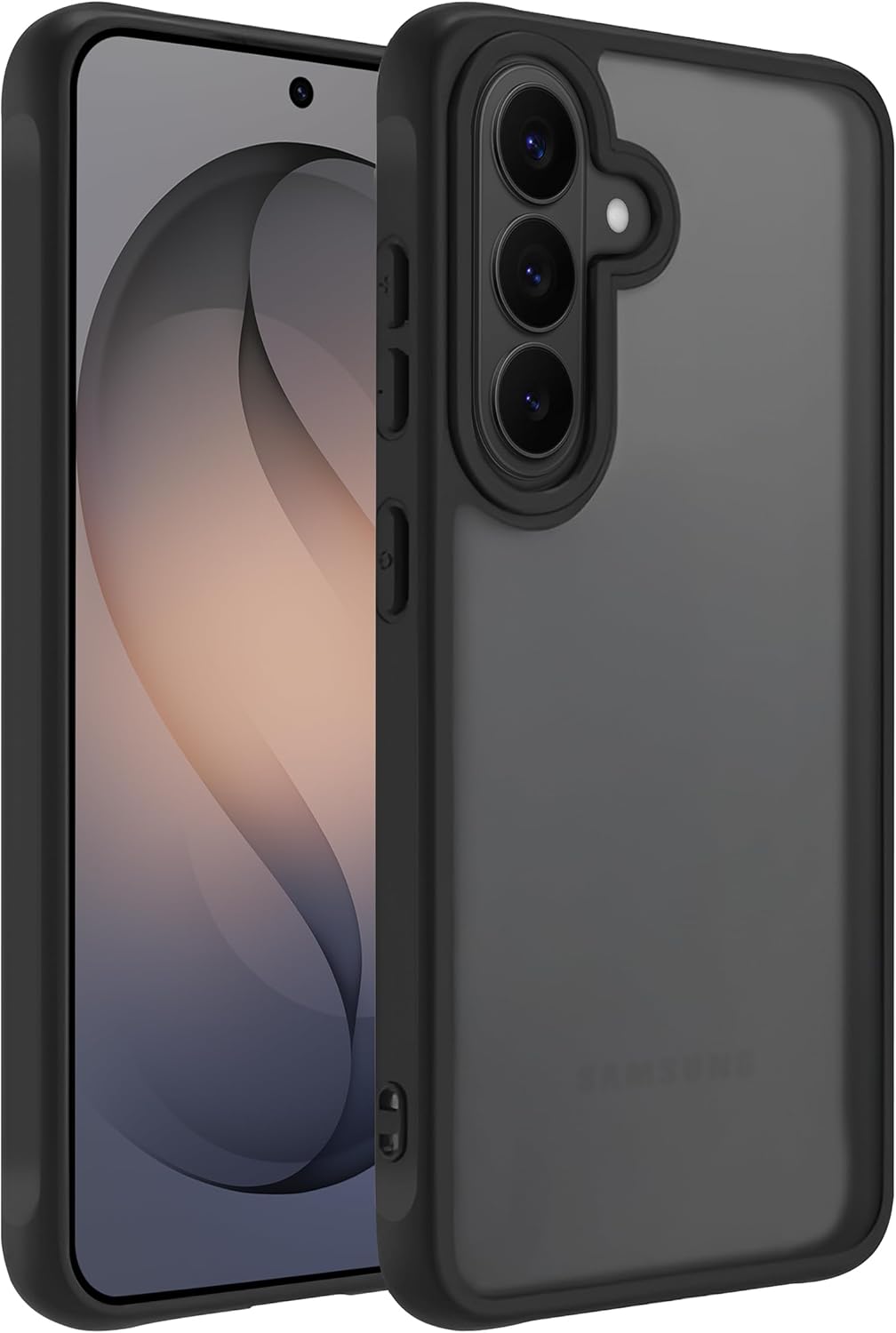Teknoft Samsung Galaxy S26 Plus için Basic Serisi Yükseltilmiş Lens Çerçeveli Ultra Güçlü Darbeye Dayanıklı Yumuşak Silikon Mat Kılıf