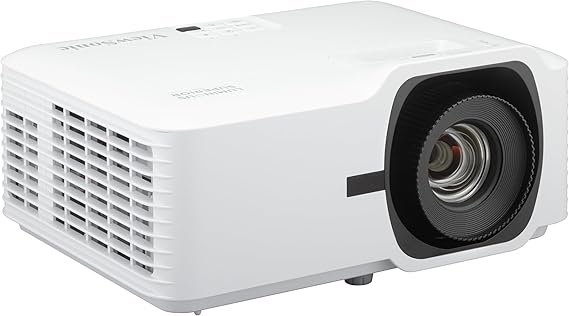 ViewSonic LS741HD 5000 Lumens 1080p Laser Projector with H/V Keystone, 4 Corner Adjustment, 360 Degree Projection, 1.6X Optical Zoom, LAN Control, and 24/7 Operation