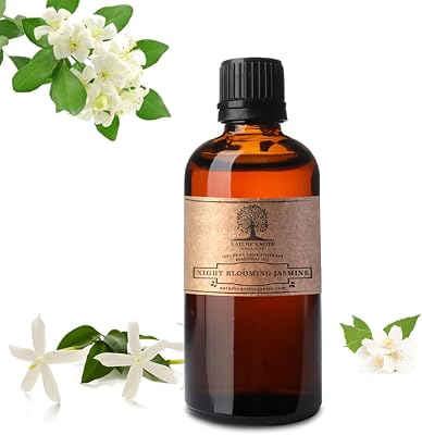 Night Blooming Jasmine Essential Oil - 100% Pure Aromatherapy Grade Essential Oil by Natures Note Organics - 4 Fl Oz