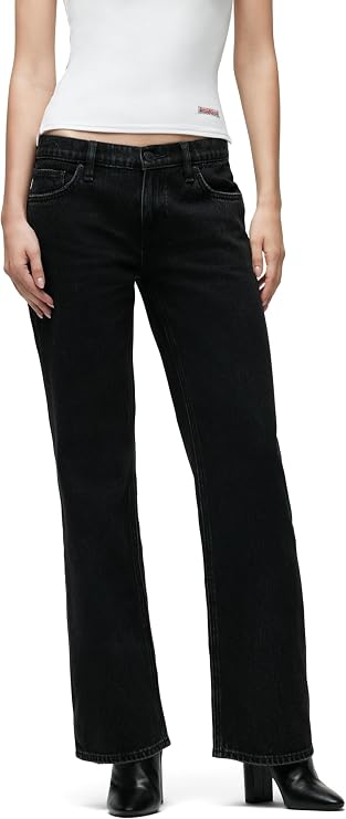 Hudson Women's Kelli Low Rise Loose Fit Straight Leg Jean