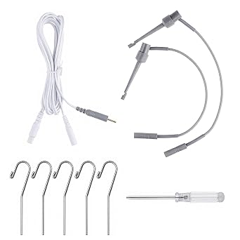 Apex Locator Accessories Lip Hooks Files Holder Measuring Wire Probe Code Cable Endo File Holder 7pcs/Set