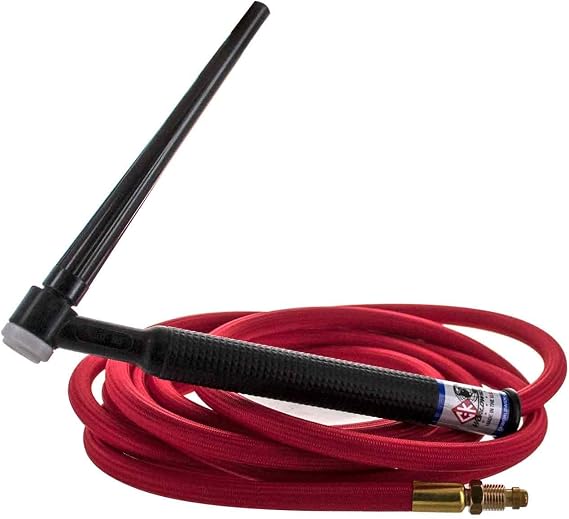 CK9 Air Cooled TIG Torch Kit, 125A, 12.5', 1-Pc, Super-Flex, CK9-12-RSF RG