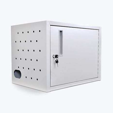 Classroom Basics LLTMW12-G 12-Tablet Wall/Desk Charging Box
