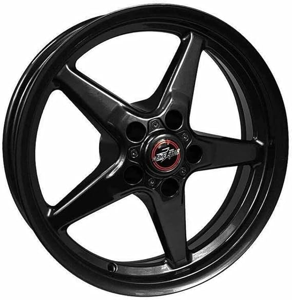 Race Star - 92 Drag Star Bracket Racer 17x10.5 5x120BC 7.00BS Gloss Black Wheel (92-705253B)