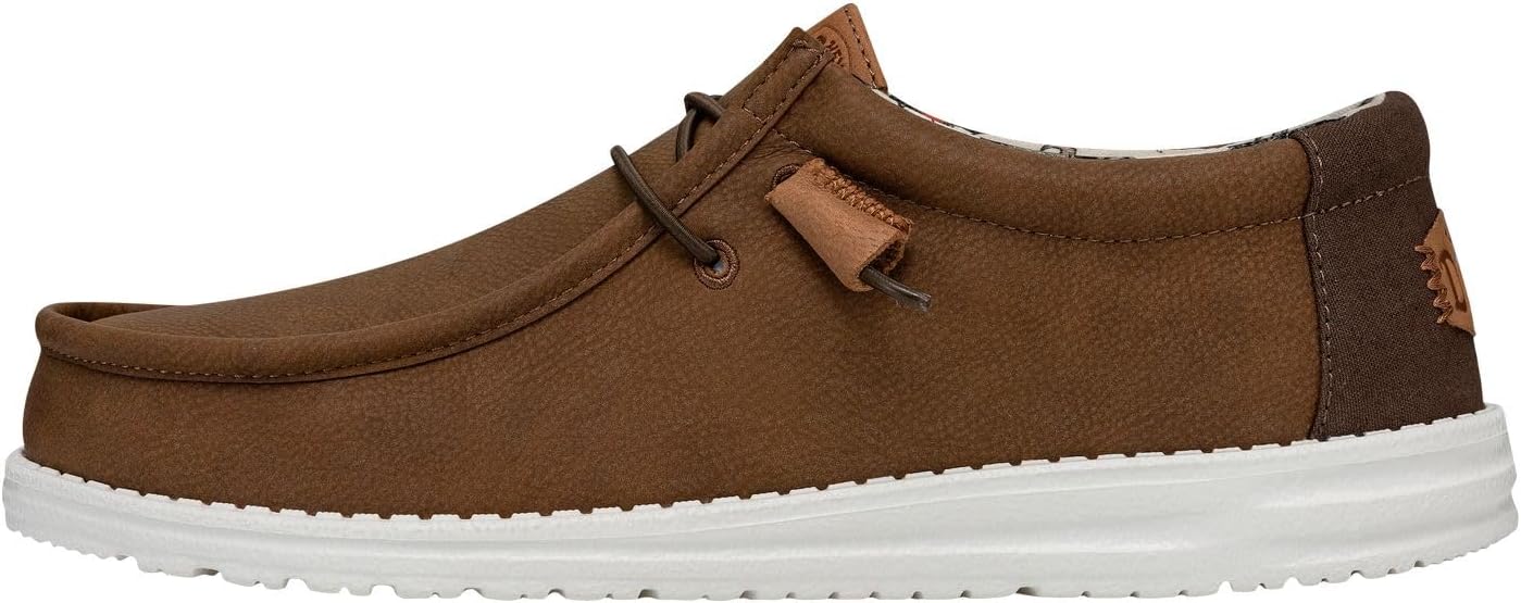 HEYDUDE Mens Wally Fish Lure Slip-On Shoes | Lightweight, Comfortable Loafers for Men | Fishing, Boating & Travel-Ready Casual Footwear